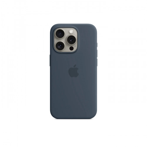 Чехол MagSafe Silicone Case для iPhone 16 Pro (storm blue)